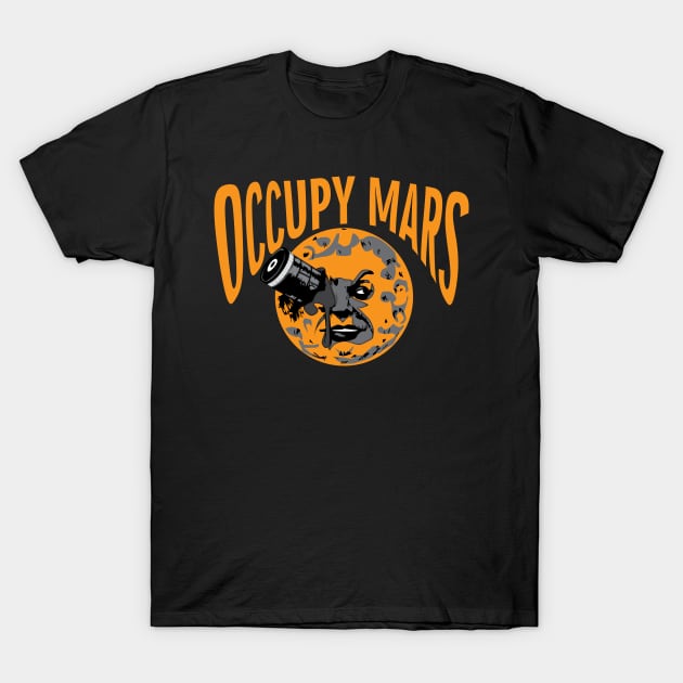 Occupy Mars T-Shirt by Sofiia Golovina